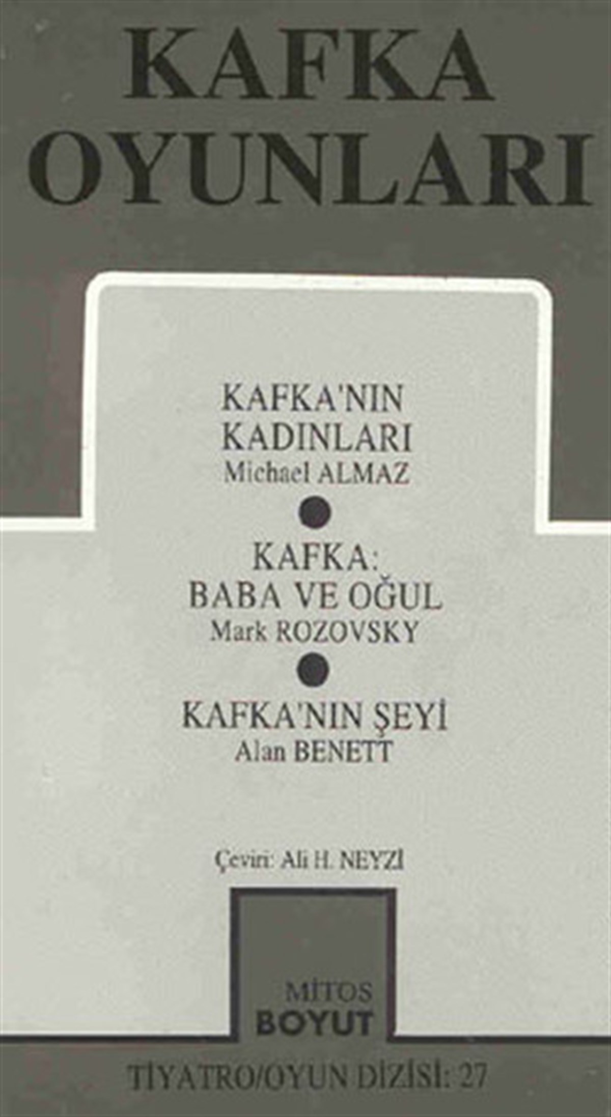 Michael AlmazDünya OyunlarıKafka Oyunları