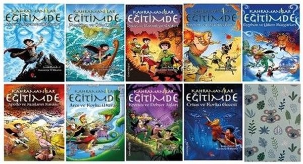 Joan HolubÇocuk Gençlik RomanlarıKahramanlar Eğitimde Seti - 9 Kitap Takım Defter Hediyeli