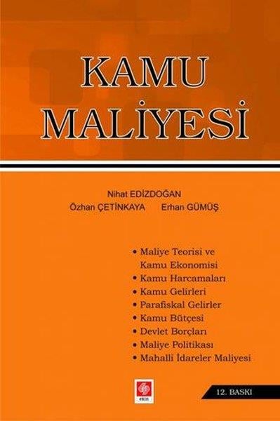 Erhan GümüşEğitimKamu Maliyesi
