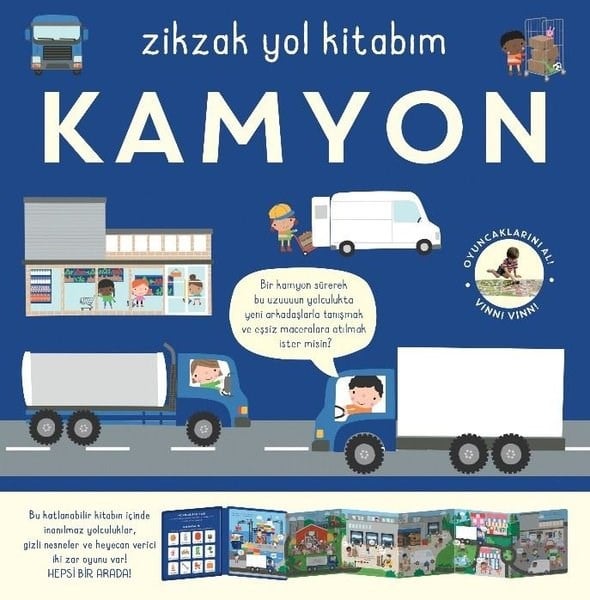 İdil BarımEgitim Etkinlik KitaplariKamyon - Zikzak Yol Kitabım