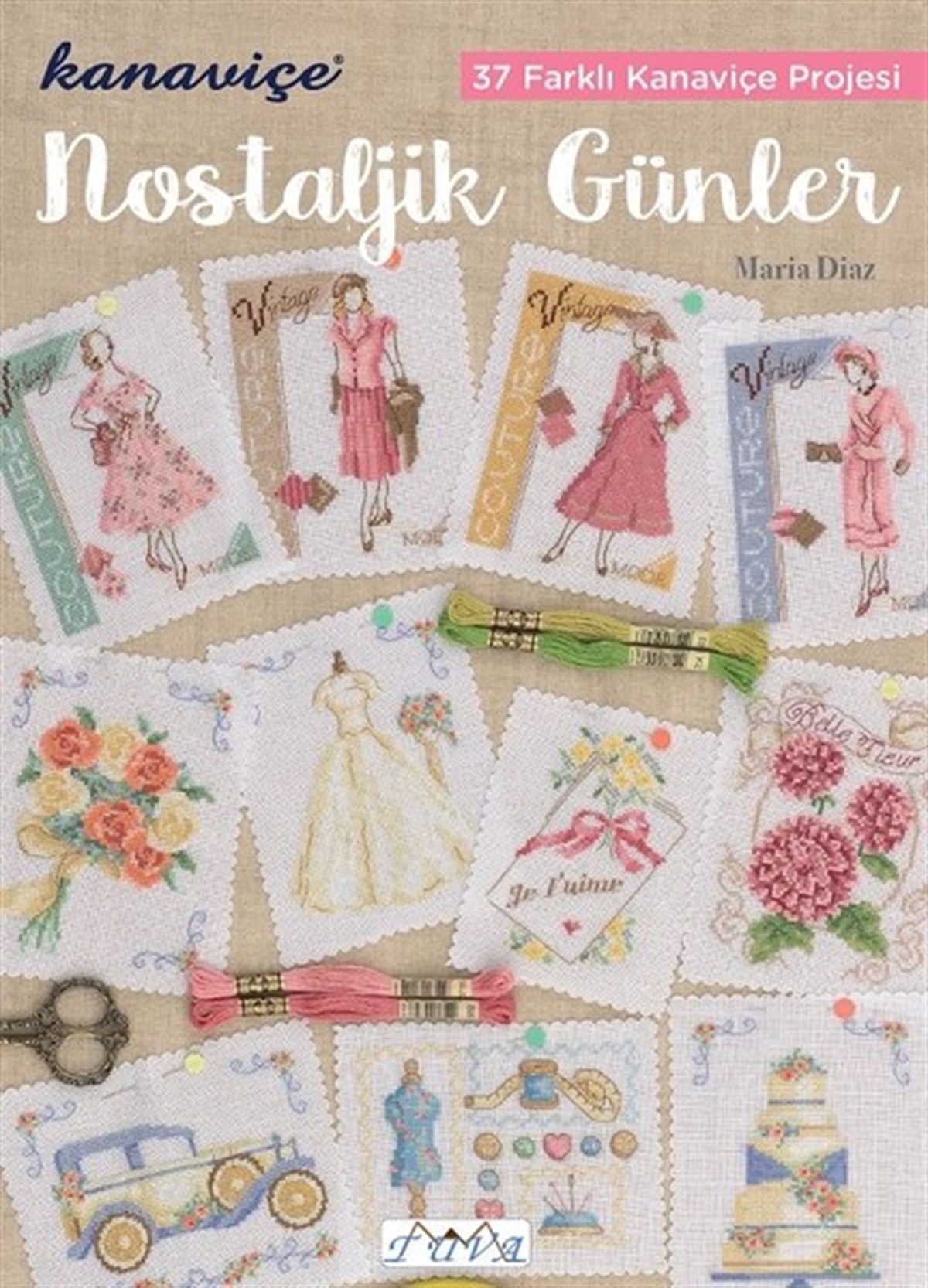 Maria DiazBastelbücherKanaviçe Nostaljik Günler