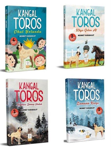 Mehmet KarabulutÇocuk Gençlik RomanlarıKangal Toros Serisi 8 - 14 Yaş 2.Sınıf Okuma Seti - 4 Kitap Takım