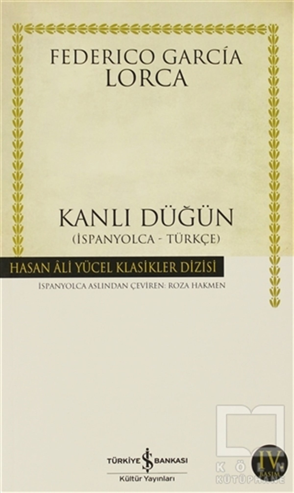 Kanlı Düğün İspanyolca - Türkçe