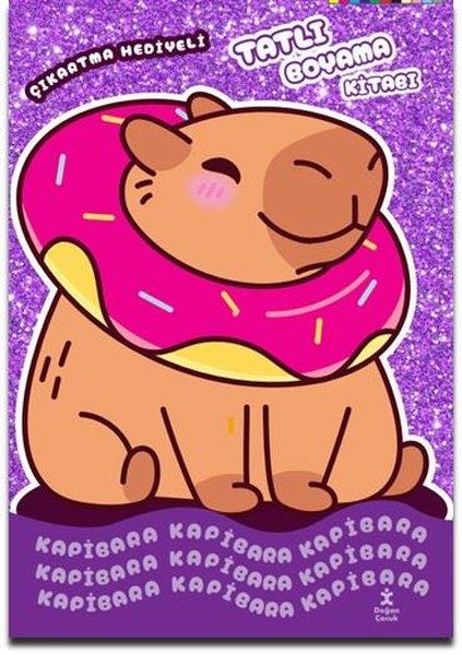 KolektifBoyama KitaplarıKapibara - Tatlı Boyama Kitabı