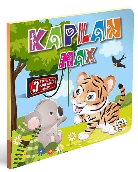 KolektifEgitim Etkinlik KitaplariKaplan Max - 3 Boyutlu Hareketli Kitap