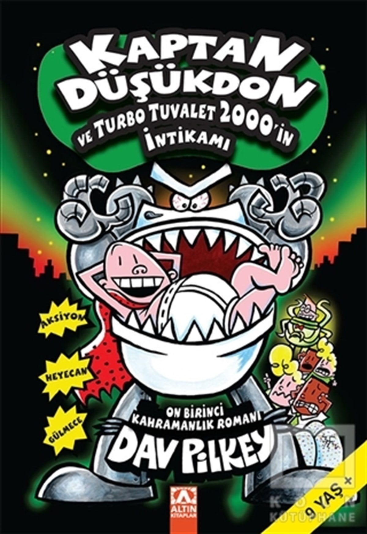 Dav PilkeyAksiyon Kitapları & Macera KitaplarıKaptan Düşükdon 11. Kitap