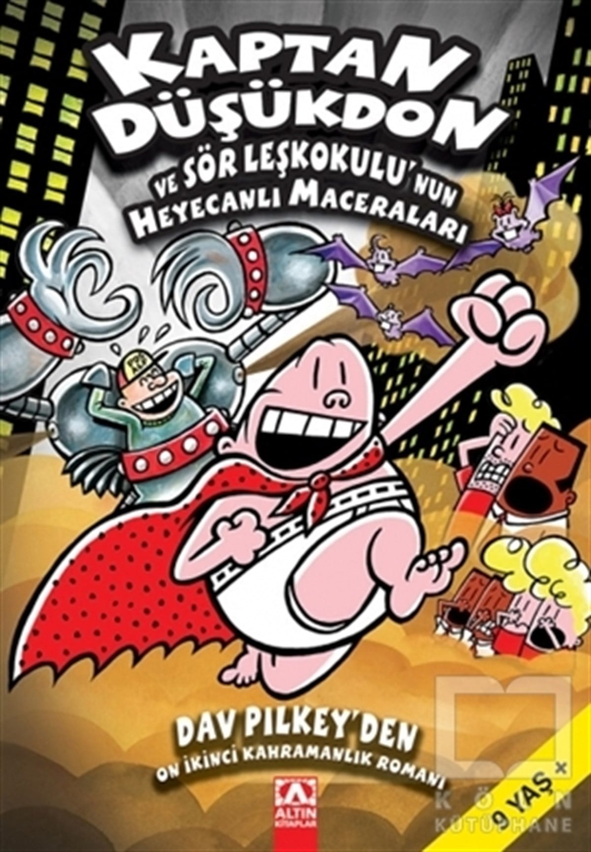 Dav PilkeyRoman-ÖyküKaptan Düşükdon 12. Kitap