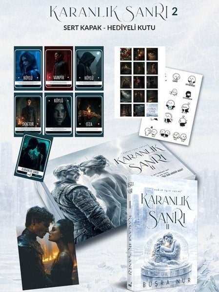 Büşra NurAşk Kitapları & Aşk RomanlarıKaranlık Sanrı 2 - Kutulu Özel Set