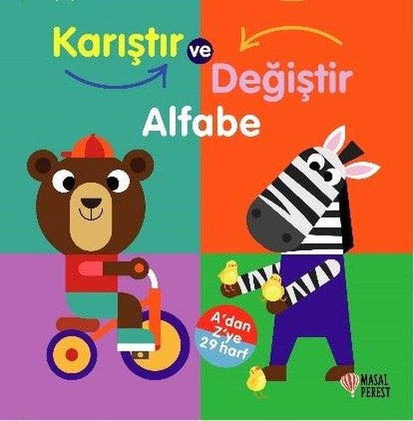 KolektifEgitim Etkinlik KitaplariKarıştır ve Değiştir - Alfabe - A 'dan Z'ye 29 Harf