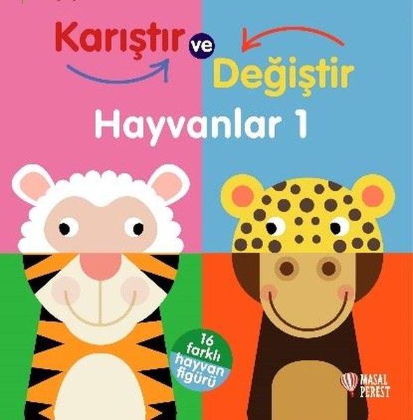 KolektifEgitim Etkinlik KitaplariKarıştır ve Değiştir - Hayvanlar 1