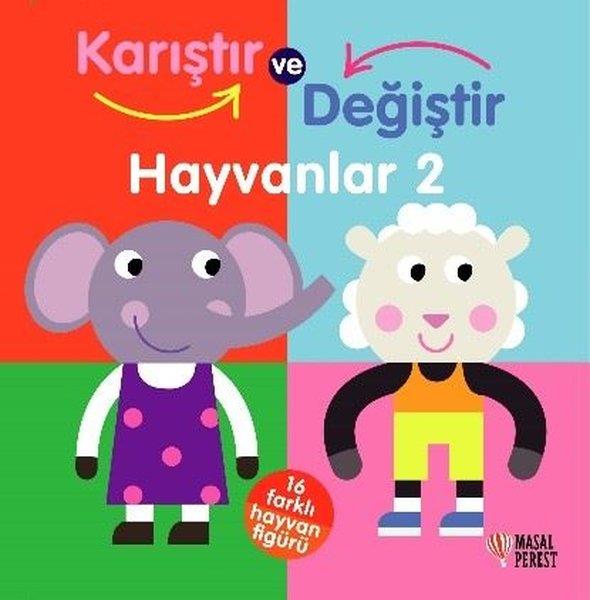 KolektifEgitim Etkinlik KitaplariKarıştır ve Değiştir - Hayvanlar 2