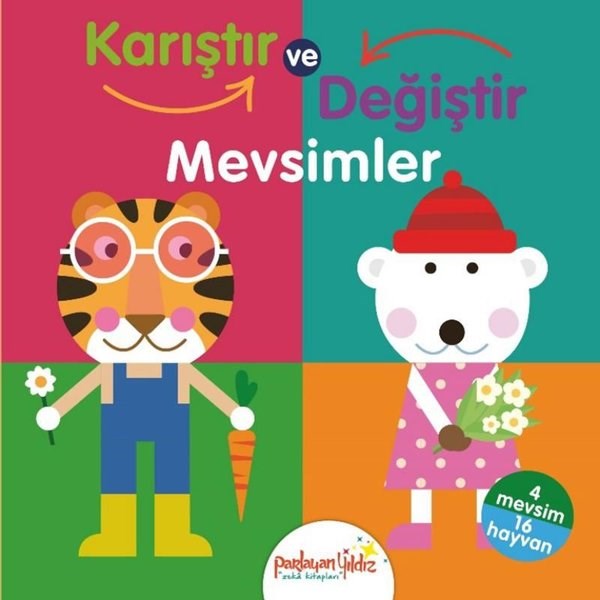 KolektifEgitim Etkinlik KitaplariKarıştır ve Değiştir - Mevsimler