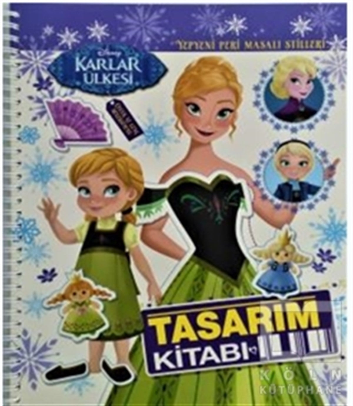 KolektifÇıkartmalı KitaplarKarlar Ülkesi Tasarım Kitabı