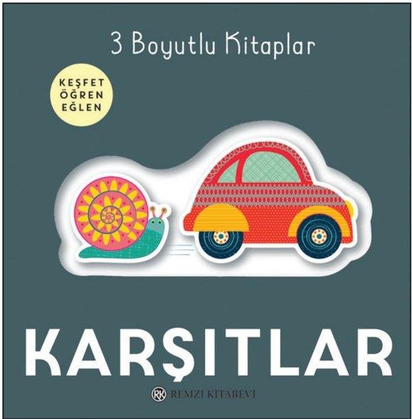 KolektifEgitim Etkinlik KitaplariKarşıtlar - 3 Boyutlu Kitaplar