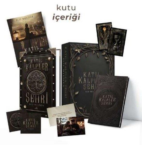 Elif MelissaTürk RomaniKatil Kalpler Şehri Cilt 1 - Hediyeli Kutu