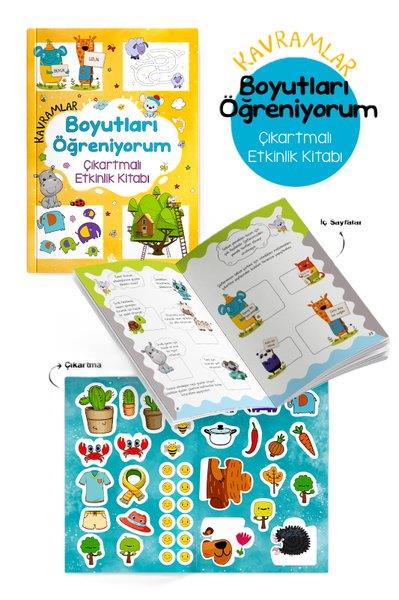 KolektifEgitim Etkinlik KitaplariKavramlar - Boyutları Öğreniyorum Çıkartmalı Etkinlik Kitabı 3 + Yaş