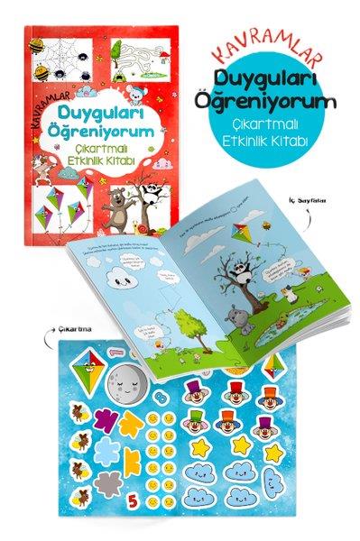 KolektifEgitim Etkinlik KitaplariKavramlar - Duyguları Öğreniyorum Çıkartmalı Etkinlik Kitabı 3 + Yaş