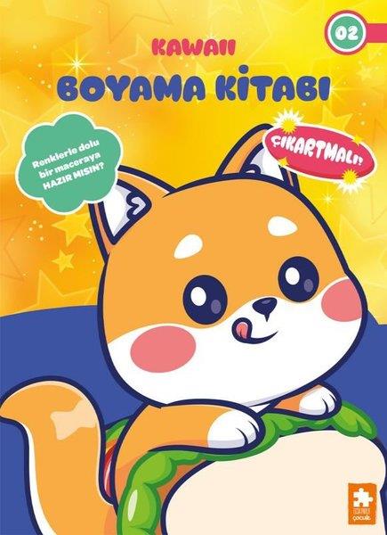 KolektifBoyama KitaplarıKawaii Boyama Kitabı 2