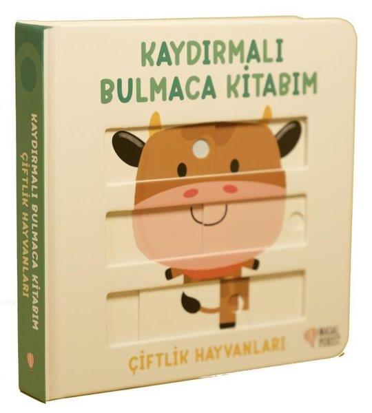 KolektifEgitim Etkinlik KitaplariKaydırmalı Bulmaca Kitabım - Çiftlik Hayvanları