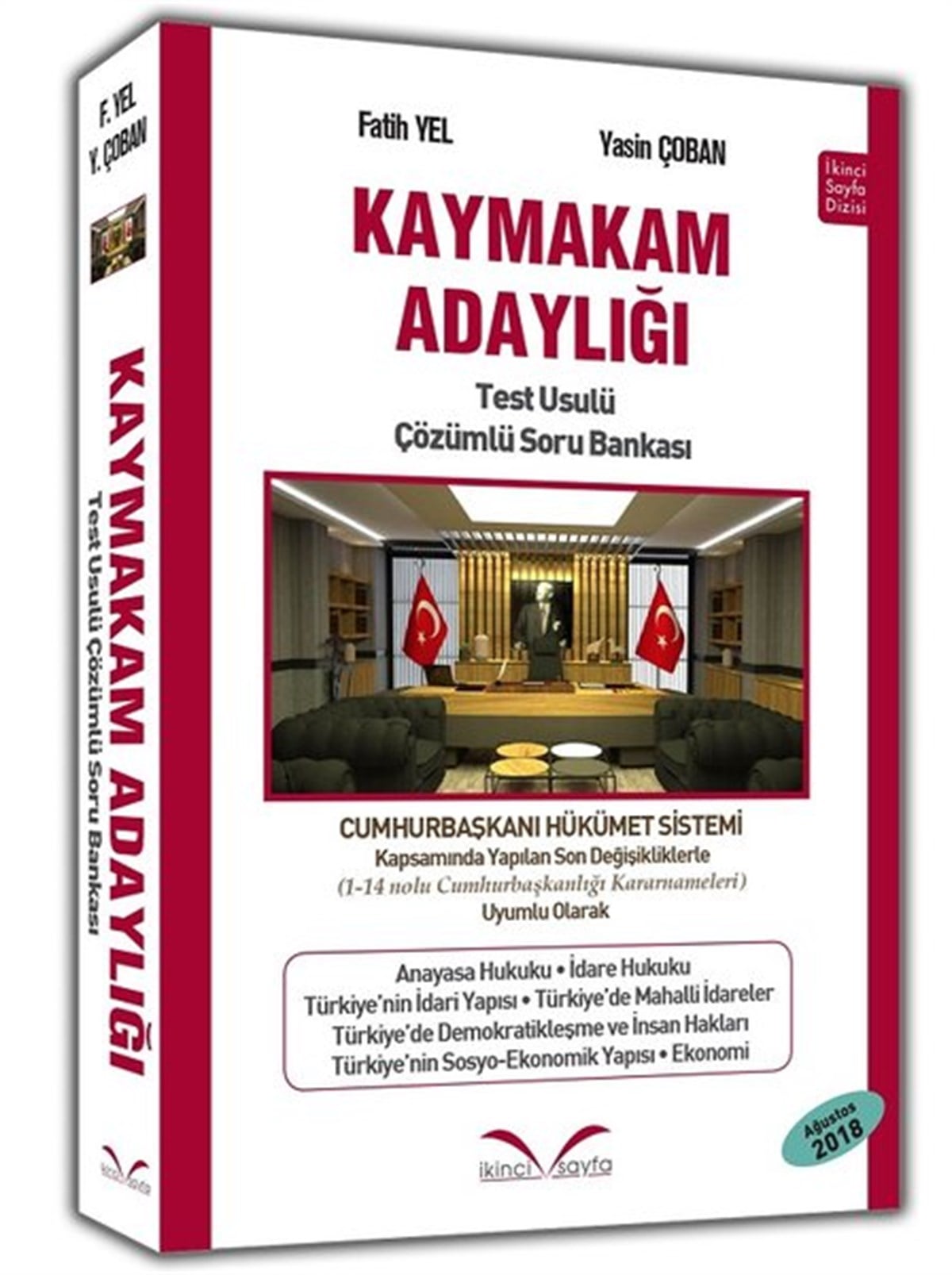 Fatih YelHukukKaymakam Adaylığı Test Usulü Çözümlü Soru Bankası