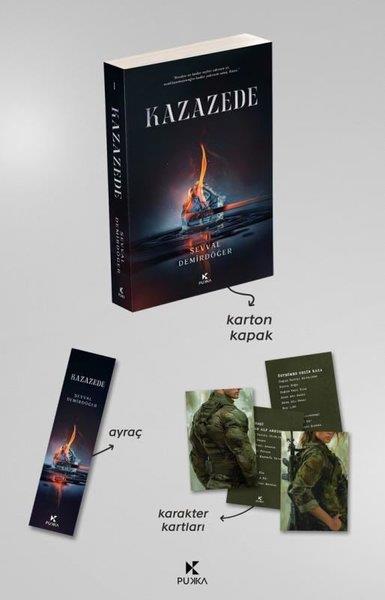 Şevval DemirdöğerTürkiye RomanKazazede 1 - Ayraç ve Karakter Kartı Hediyeli