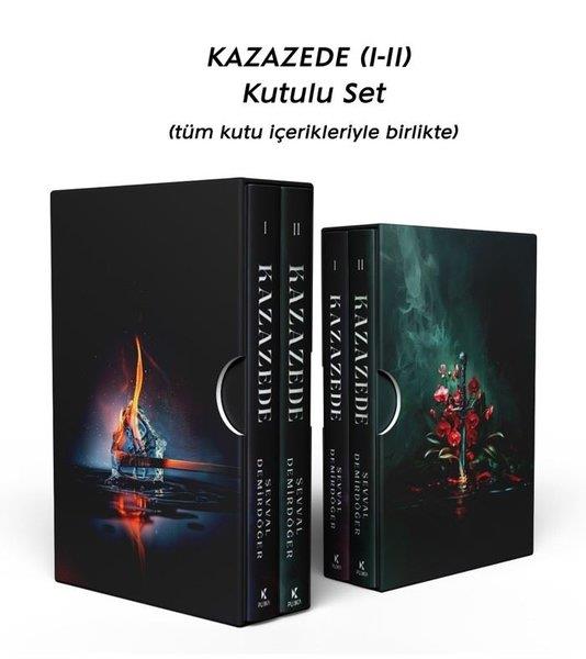 Şevval DemirdöğerTürk RomaniKazazede Seti - 2 Kitap Takım - Kutulu