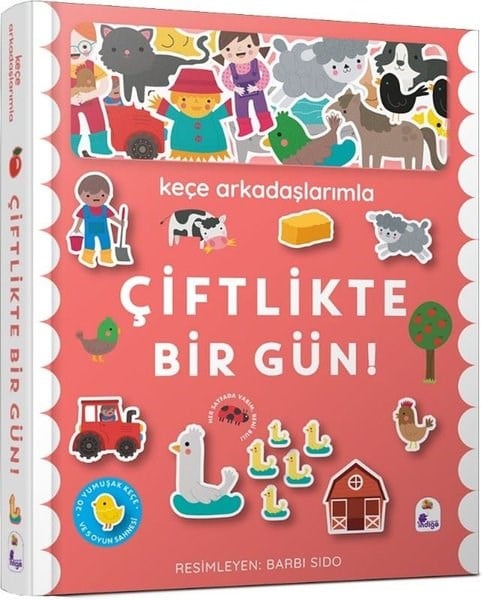 KolektifEgitim Etkinlik KitaplariKeçe Arkadaşlarımla Çiftlikte Bir Gün!