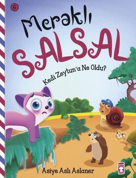 Asiye Aslı AslanerEgitim Etkinlik KitaplariKedi Zaytun'a Ne Oldu? - Meraklı Salsal 6