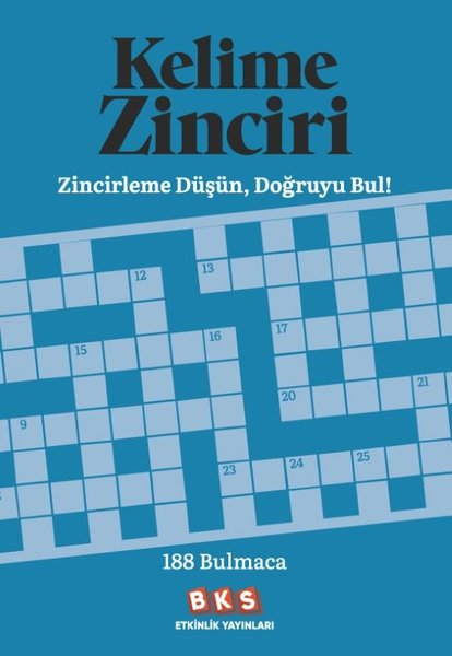 Mekin Gani PehlivanBilmece & Bulmaca KitaplarıKelime Zinciri - Zincirleme Düşün, Doğruyu Bul!