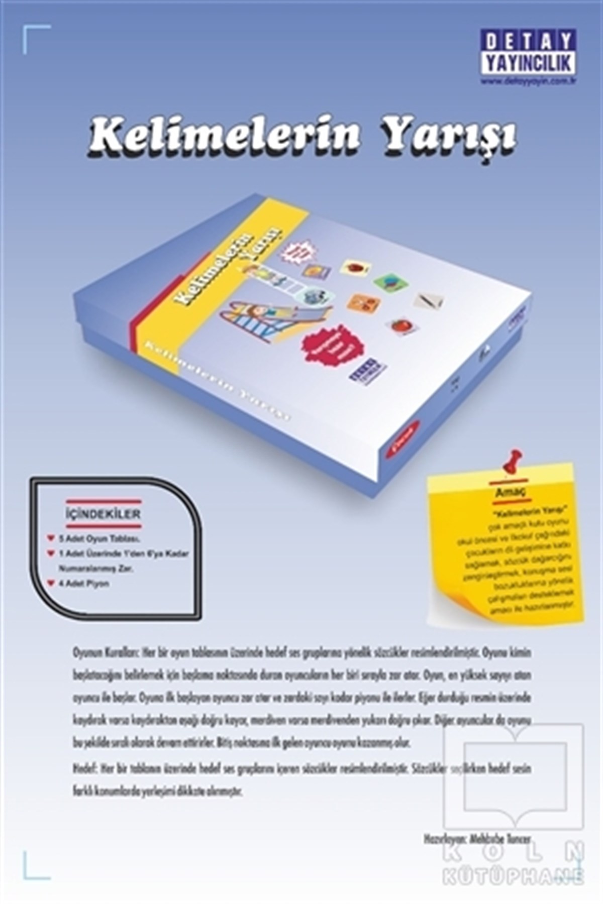 Mehbube TuncerÇocuk GelişimiKelimelerin Yarışı