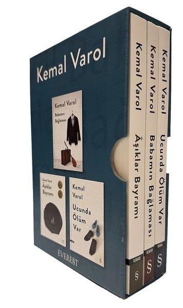 Kemal VarolTürkiye RomanKemal Varol Seti - 3 Kitap Takım - Kutulu