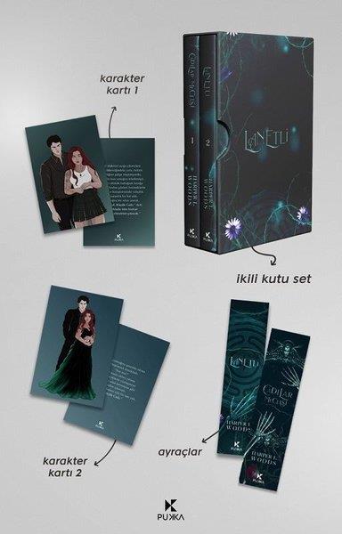 Harper L. WoodsFantastik Kitaplar & Fantastik RomanlarKemikler Meclisi Serisi - Cadılar Meclisi ve Lanetli - 2 Kitap Takım