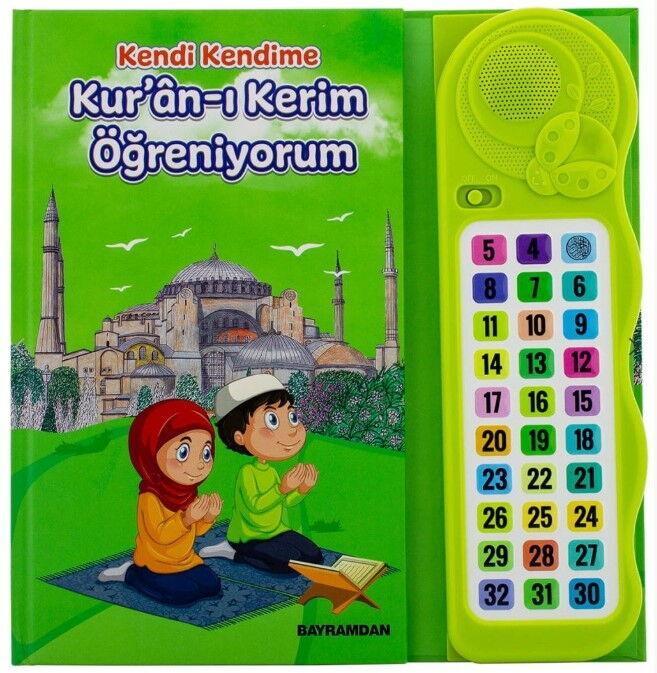Kendi Kendime 10 Saat’de Kuran Öğreniyorum Sesli Cihazlı Kitap Yeşil