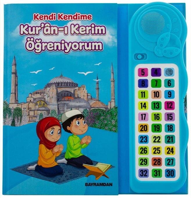 Kendi Kendime 10 Saat’de Kuran Öğreniyorum Sesli Cihazlı Kitap Mavi