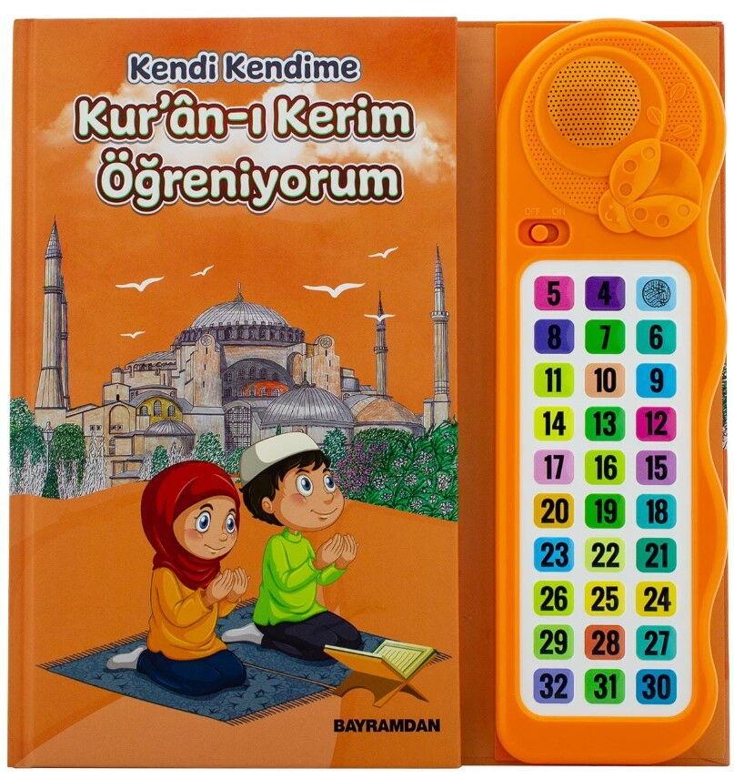 Kendi Kendime 10 Saat’de Kuran Öğreniyorum Sesli Cihazlı Kitap Turuncu