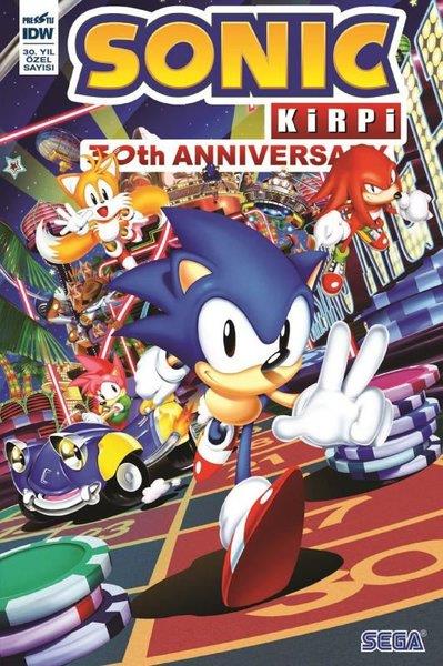 Ian FlynnComicsKirpi Sonic 30.Yıl Özel