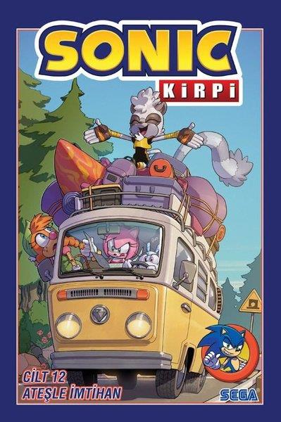 Evan StanleyÇizgi RomanlarKirpi Sonic Cilt 12 - Ateşle İmtihan