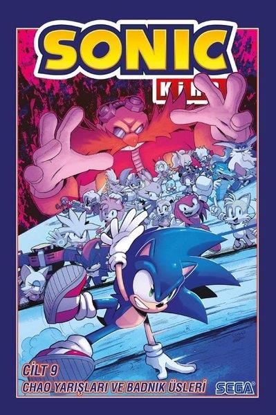 Evan StanleyÇocuk Çizgi RomanlarıKirpi Sonic Cilt 9 - Chao Yarışları ve Badnik Üsleri