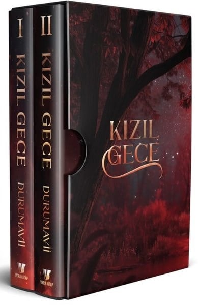 DurumaviiFantasy und RomaneKızıl Gece Seti - 2 Kitap Takım - Kutulu