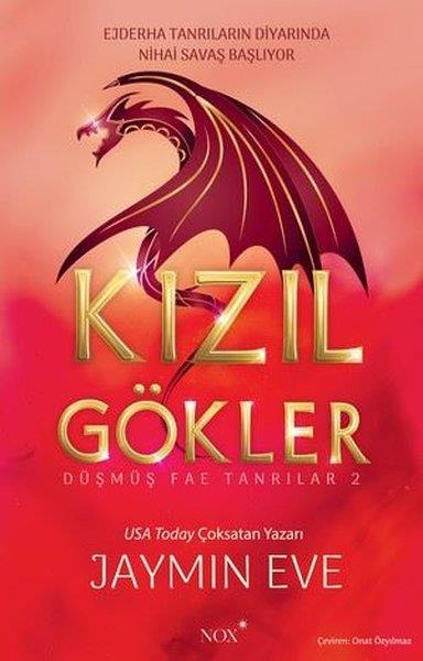 Jaymin EveFantastik Kitaplar & Fantastik RomanlarKızıl Gökler - Düşmüş Fae Tanrılar Cilt 2