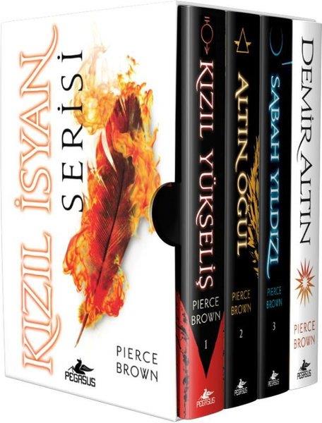 Pierce BrownBilimkurgu KitaplarıKızıl İsyan Serisi-Kutulu Özel Set-4 Kitap Takım