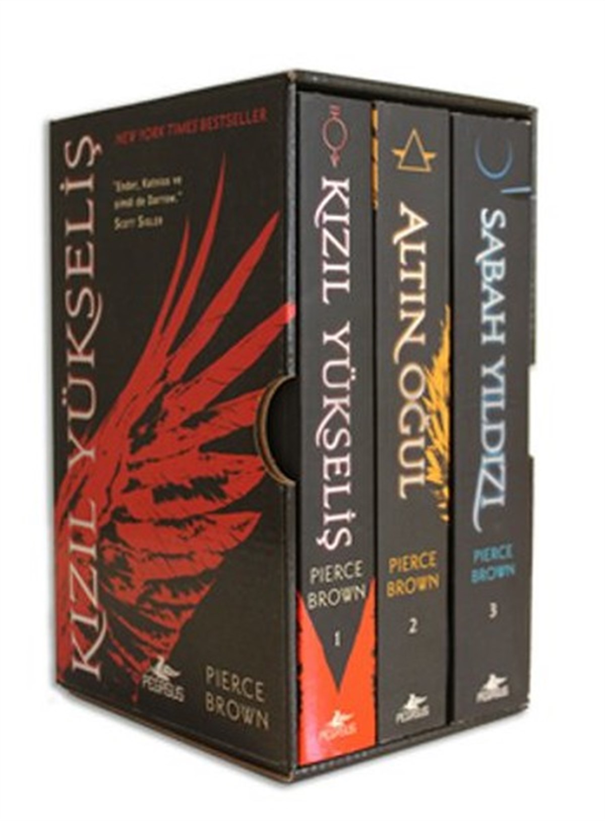 Pierce BrownFantasy und RomaneKızıl İsyan Serisi - Özel Kutulu Set 3 Kitap Takım