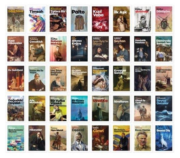 KolektifDünya KlasikleriKlasik Romanlar Seti - 50 Kitap Takım