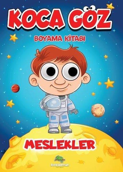 KolektifEgitim Etkinlik KitaplariKoca Göz Boyama Kitabı - Meslekler