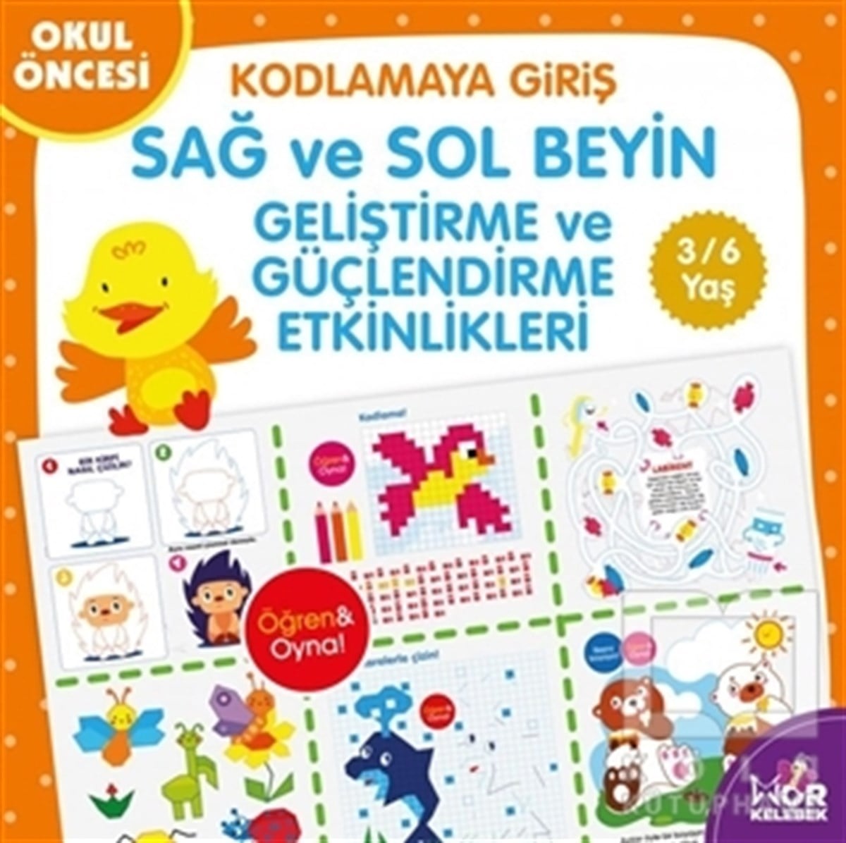 KolektifEtkinlik KitaplarıKodlamaya Giriş Sağ ve Sol Beyin Geliştirme ve Güçlendirme Etkinlikleri