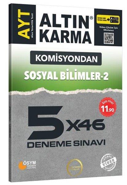 KolektifAYT Tüm DerslerKomisyondan AYT Sosyal Bilimler 2-5x46 Deneme Sınavı