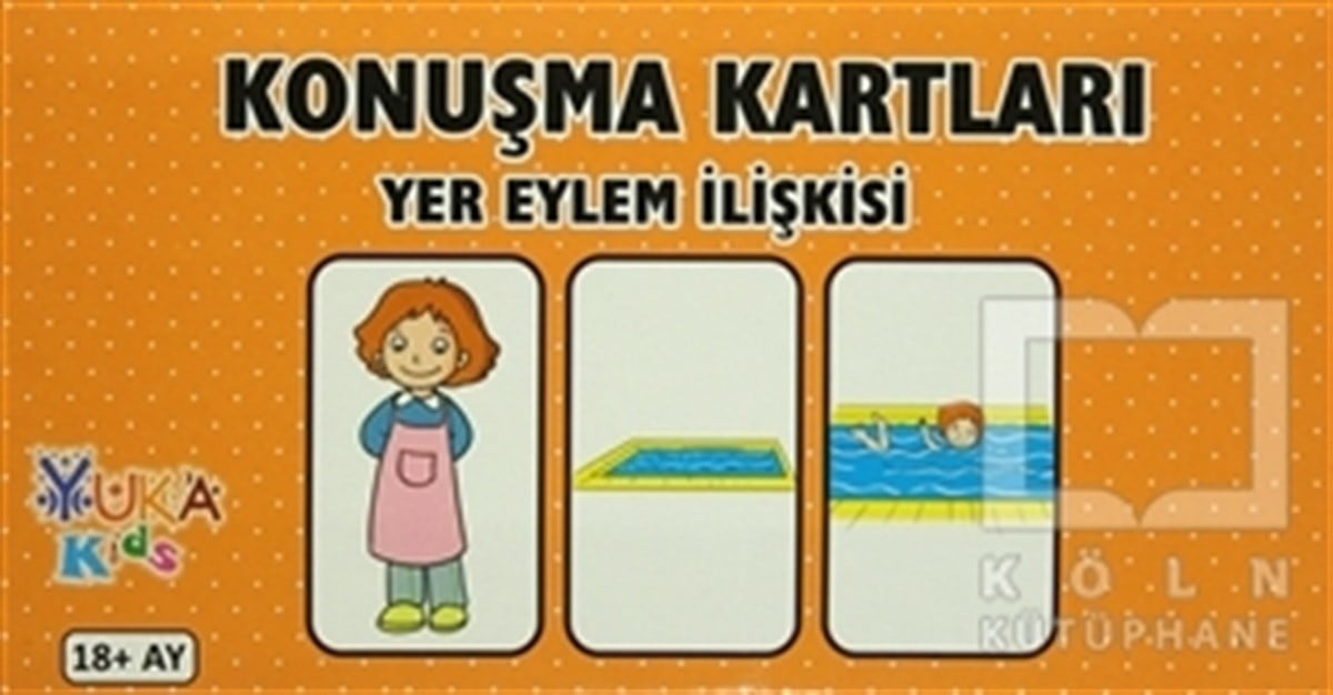 Konuşma Kartları - Yer Eylem İlişkisi