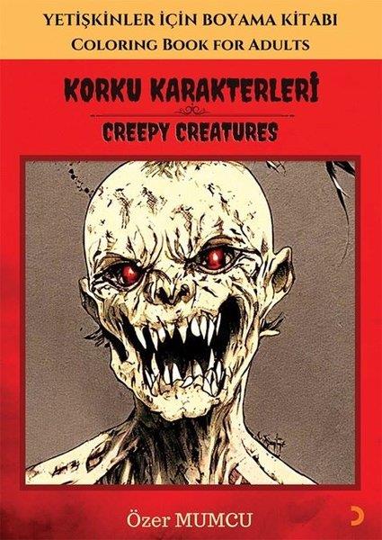 Özer MumcuDiğerKorku Karakterleri - Yetişkinler İçin Boyama Kitabı