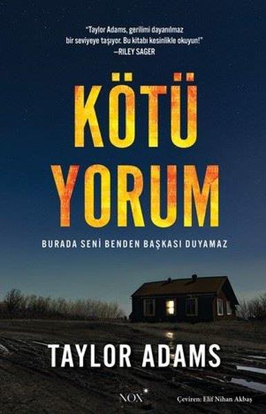 Taylor AdamsDünya RomanKötü Yorum
