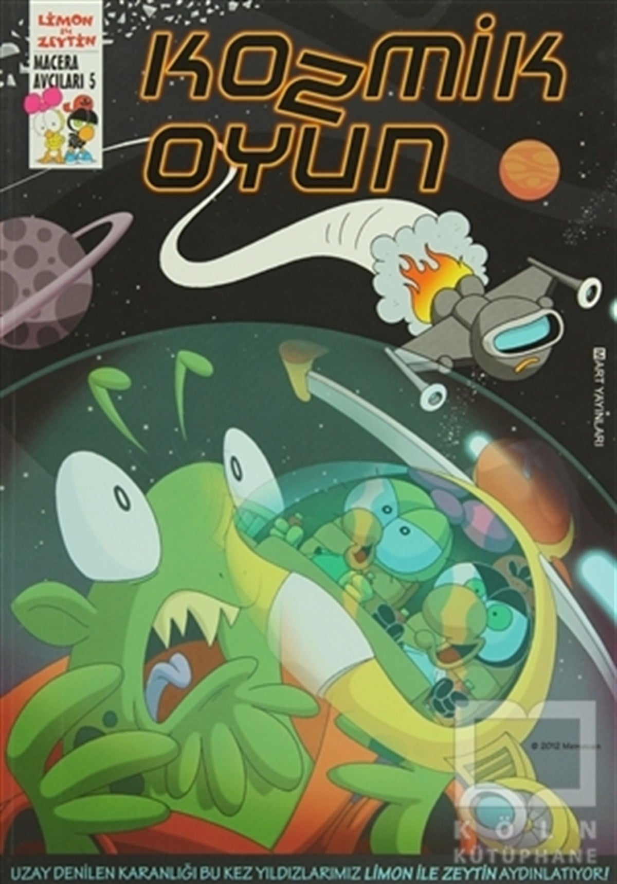 Salih MemecanKarikatürKozmik Oyun - Limon İle Zeytin